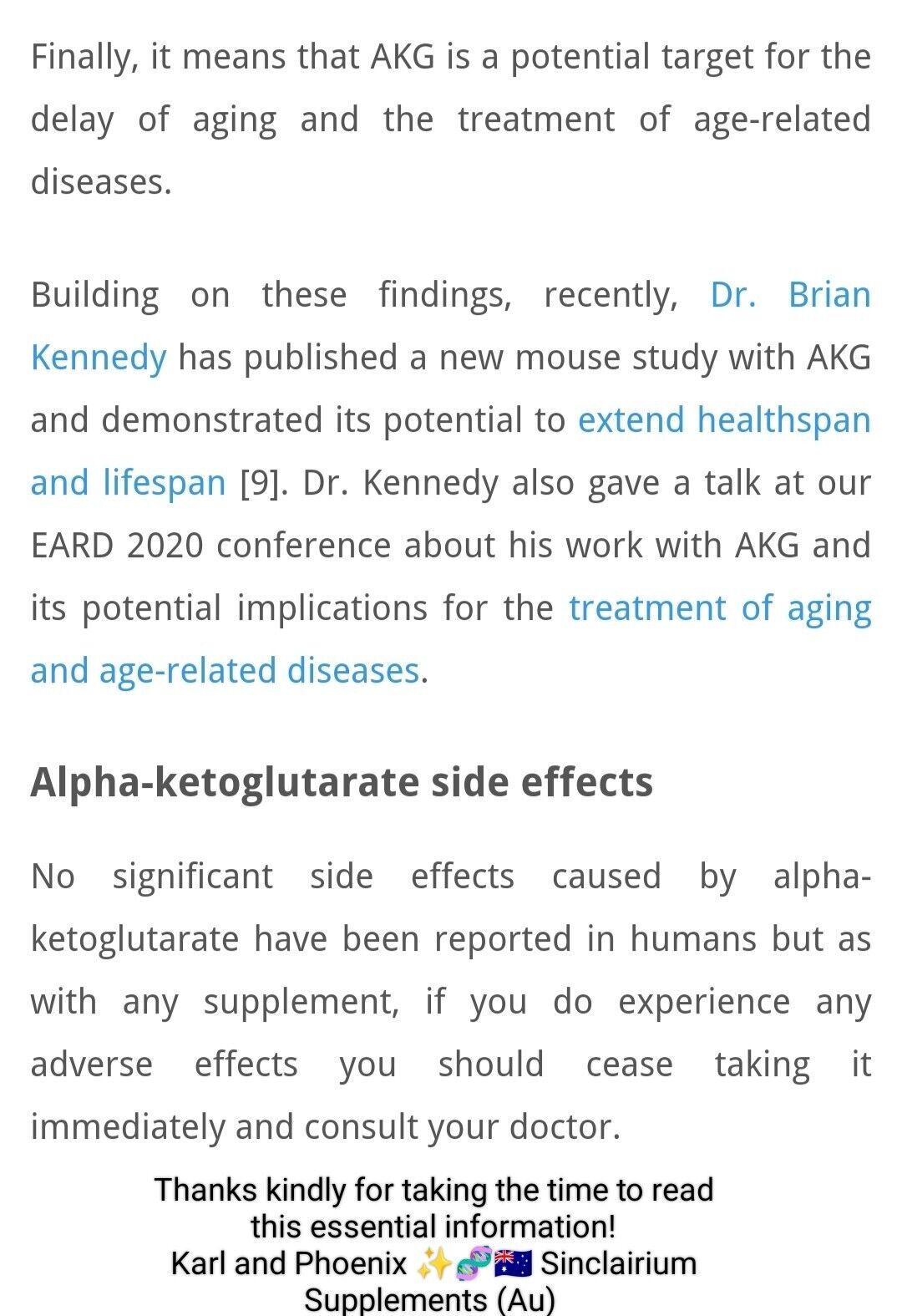Calcium Alpha-ketogluterate (Ca-AKG) 30g 100% PURE! 4 months + supply π¦πΊ