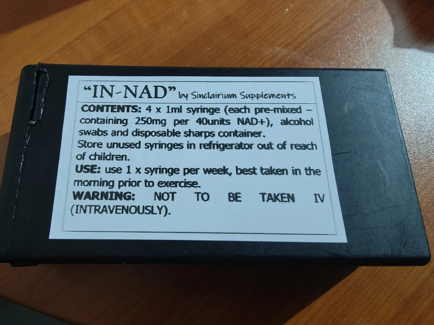🦘NAD+ INJECTIONS x 4 (pre-mix 250mg)!