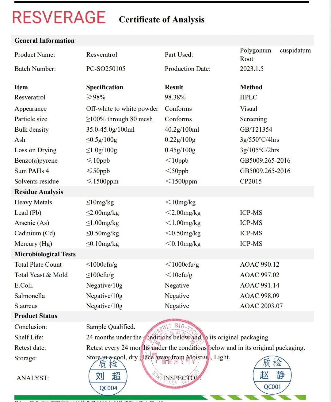 30g ORGANIC NATURAL RESVERATROL POWDER CERTIFIED 99% PURE!🧬 NMN Accelerator!
